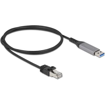 DeLOCK 60755 USB Cat6 Ethernet Kabel - Schwarz DeLOCK 60755 USB Cat6 Ethernet Kabel - Schwarz
