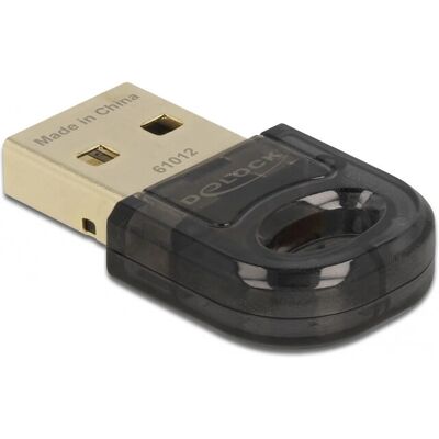 DeLock 61012 Bluetooth 5.0 USB Adapter - Compact, 200m Range - Network & Audio DeLock 61012 Bluetooth 5.0 USB Adapter - Compact, 200m Range - Network & Audio