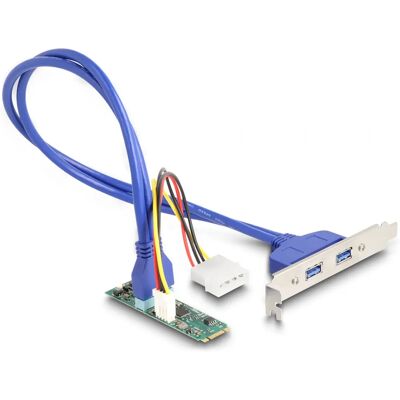 DeLOCK Modell 61065 PCIe M.2 zu USB Adapter - Schnittstellenkarte DeLOCK Modell 61065 PCIe M.2 zu USB Adapter - Schnittstellenkarte