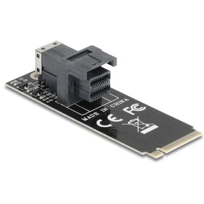 DeLOCK M.2 zu SFF-8643 NVMe Adapter - PCIe 4.0 - M.2 2260 DeLOCK M.2 zu SFF-8643 NVMe Adapter - PCIe 4.0 - M.2 2260