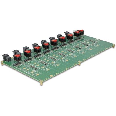 DeLOCK 61073 Schnittstellenkarte - Testplatte für 8 M.2 SSDs DeLOCK 61073 Schnittstellenkarte - Testplatte für 8 M.2 SSDs