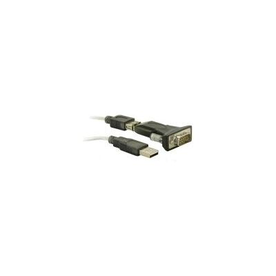 DeLOCK USB 2.0 auf Seriell Adapter - Schwarz - RS-232 DeLOCK USB 2.0 auf Seriell Adapter - Schwarz - RS-232