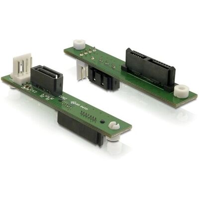 Delock SATA Slimline Adapter - Verbinden SATA Slimline mit Standard-SATA Delock SATA Slimline Adapter - Verbinden SATA Slimline mit Standard-SATA