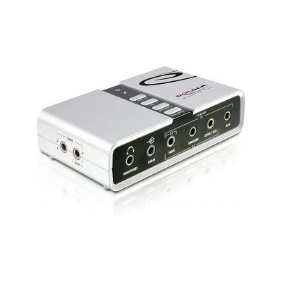 DeLOCK USB Sound Box 7.1 - 7.1 canali - Supporta USB 2.0, S/PDIF ottico, 48kHz DeLOCK USB Sound Box 7.1 - 7.1 canali - Supporta USB 2.0, S/PDIF ottico, 48kHz