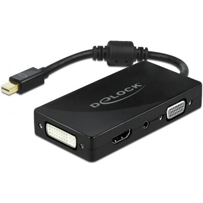 DeLOCK 62073 Laptop Dock - VGA HDMI DVI USB2.0 - Schwarz DeLOCK 62073 Laptop Dock - VGA HDMI DVI USB2.0 - Schwarz