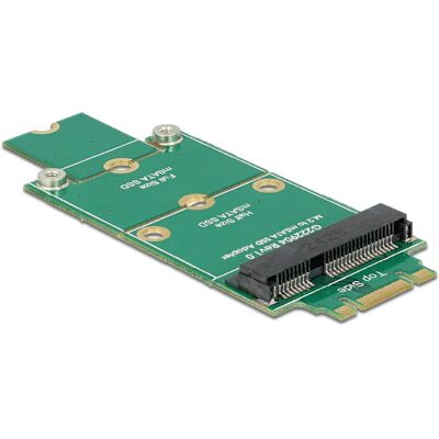 Delock M.2 NGFF to mSATA Adapter - Internal Interface Card Delock M.2 NGFF to mSATA Adapter - Internal Interface Card