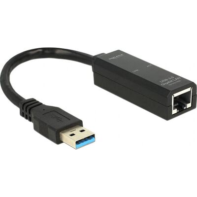 DeLOCK USB 3.0 Gigabit Ethernet-adapter - Nätverkskort DeLOCK USB 3.0 Gigabit Ethernet-adapter - Nätverkskort
