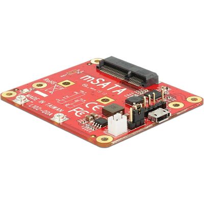 Adaptador mSATA DeLOCK D720231A - Raspberry Pi USB 2.0 Adaptador mSATA DeLOCK D720231A - Raspberry Pi USB 2.0