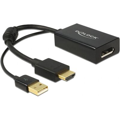 DeLOCK 62667 HDMI to DisplayPort - 4K Ultra HD DeLOCK 62667 HDMI to DisplayPort - 4K Ultra HD