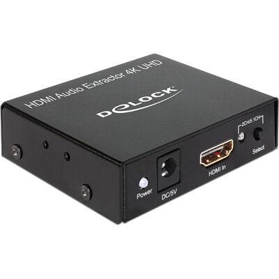 DeLOCK 62692 AV Extender & Audio Extractor - Schwarz DeLOCK 62692 AV Extender & Audio Extractor - Schwarz