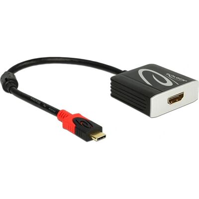 DeLOCK 62730 USB-grafiikkamuutin - 4K HDMI - Musta DeLOCK 62730 USB-grafiikkamuutin - 4K HDMI - Musta