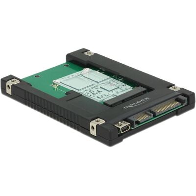 DeLOCK 62853 USB SATA Adapter - Convertor for mSATA/miniPCIe - 6 Gb/s DeLOCK 62853 USB SATA Adapter - Convertor for mSATA/miniPCIe - 6 Gb/s
