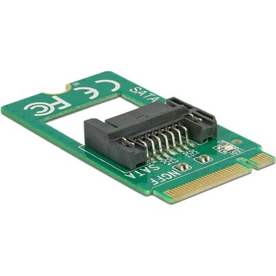 DeLOCK M.2 til SATA Adapter - SSD Konverter - SATA 6Gb/s DeLOCK M.2 til SATA Adapter - SSD Konverter - SATA 6Gb/s