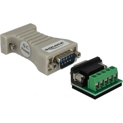 DeLOCK 62920 Seriell Konverter - RS-232 zu RS-422/485 - Schwarz DeLOCK 62920 Seriell Konverter - RS-232 zu RS-422/485 - Schwarz