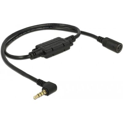 Navilock 62926 Audiokabel - 52cm - 3,5mm - DIN 6-polig - Rechts hoek Navilock 62926 Audiokabel - 52cm - 3,5mm - DIN 6-polig - Rechts hoek