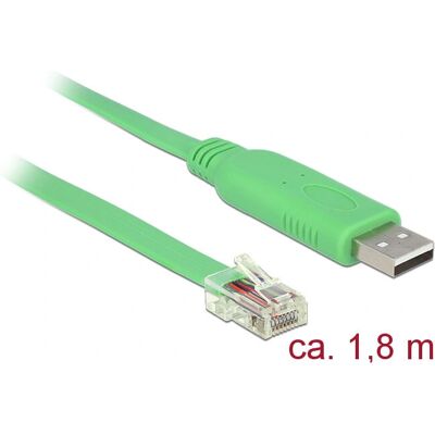 DeLOCK 62960 USB Kaapeli - Vihreä - USB to Ethernet sovitin DeLOCK 62960 USB Kaapeli - Vihreä - USB to Ethernet sovitin