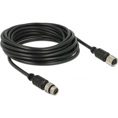 Câble Série Navilock 62974 - Étanche - 5m - Connecteurs M8 Câble Série Navilock 62974 - Étanche - 5m - Connecteurs M8