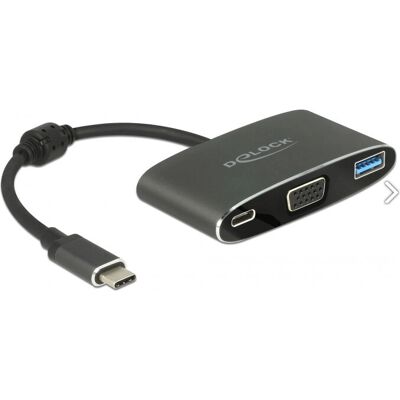 DeLOCK 62992 USB-Grafikadapter - 3840 x 2160 - Grau DeLOCK 62992 USB-Grafikadapter - 3840 x 2160 - Grau
