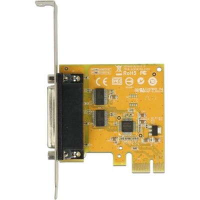 Adaptador serie PCIe DeLock SUN2212 - 2 x RS-232 de bajo perfil Adaptador serie PCIe DeLock SUN2212 - 2 x RS-232 de bajo perfil