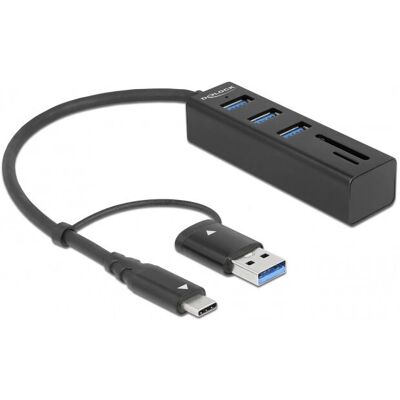 Delock 63859 Laptop Dockingstation - USB 3.2 Gen 1, USB-C, 3 Anschlüsse Delock 63859 Laptop Dockingstation - USB 3.2 Gen 1, USB-C, 3 Anschlüsse
