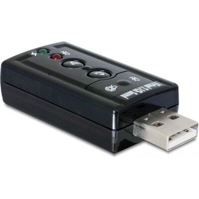 Carte son externe USB DeLOCK 63926 - 7.1 Surround 24-bit/96kHz Carte son externe USB DeLOCK 63926 - 7.1 Surround 24-bit/96kHz