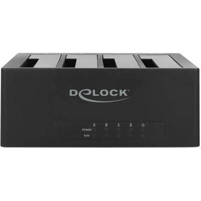 DeLOCK 63930 Speicherlaufwerk-Dockingstation - USB 3.2 Gen 1 - Schwarz DeLOCK 63930 Speicherlaufwerk-Dockingstation - USB 3.2 Gen 1 - Schwarz