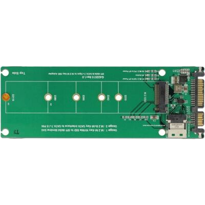 DeLOCK PCIe/SATA M.2 Konverter - Intern, Bootfähig DeLOCK PCIe/SATA M.2 Konverter - Intern, Bootfähig