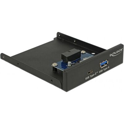 Delock 63962 Panneau de baie de disque - USB-C, USB 3.1, Noir - Publicité Delock 63962 Panneau de baie de disque - USB-C, USB 3.1, Noir - Publicité