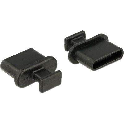 DeLOCK 64013 Capac de protecție praf USB Type-C - 10 buc DeLOCK 64013 Capac de protecție praf USB Type-C - 10 buc