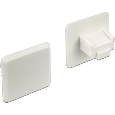 Delock Hálózati Kellékek - RJ45 Porvédő sapka, Fehér, 10 db Delock Hálózati Kellékek - RJ45 Porvédő sapka, Fehér, 10 db