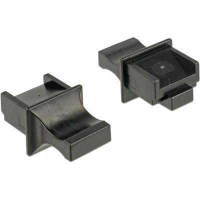 DeLOCK 64020 Couverture anti-poussière RJ-45 - Noir - 10 pièces - Publicité DeLOCK 64020 Couverture anti-poussière RJ-45 - Noir - 10 pièces - Publicité