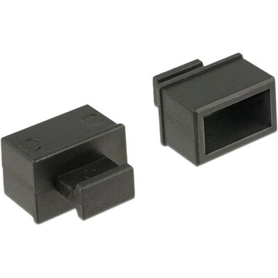 DeLOCK 64021 Schwarze SFP Staubschutz - 10 Stück DeLOCK 64021 Schwarze SFP Staubschutz - 10 Stück