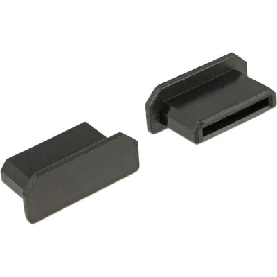 DeLock Mini-HDMI Staubschutz - Schwarz - 10 Stück DeLock Mini-HDMI Staubschutz - Schwarz - 10 Stück