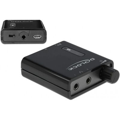 DeLOCK 64056 Tragbarer Stereo-Kopfhörerverstärker - Verstärker DeLOCK 64056 Tragbarer Stereo-Kopfhörerverstärker - Verstärker