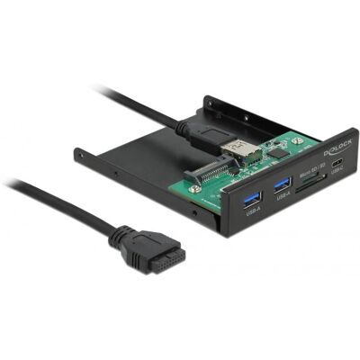 DeLOCK 64058 Parte de Caja de Ordenador - USB-C y Lector de Tarjetas DeLOCK 64058 Parte de Caja de Ordenador - USB-C y Lector de Tarjetas