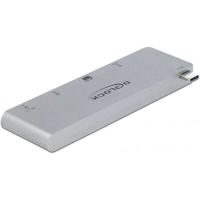 DeLOCK 64078 USB-C Hub mit Kartenleser - Tragbarer Multitool-Dock DeLOCK 64078 USB-C Hub mit Kartenleser - Tragbarer Multitool-Dock