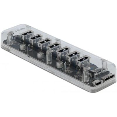 DeLOCK 64088 USB-Hub 7 Ports - Externe Dockingstation DeLOCK 64088 USB-Hub 7 Ports - Externe Dockingstation