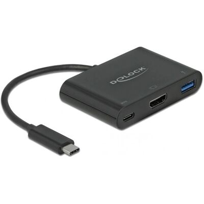 DeLOCK 64091 Base per laptop - USB-C, HDMI, 60W DeLOCK 64091 Base per laptop - USB-C, HDMI, 60W