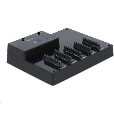Station d'accueil de stockage DeLOCK 64098 - Supporte 5x HDD/SSD SATA 2,5" - USB 3.2 Gen 1 - Publicité Station d'accueil de stockage DeLOCK 64098 - Supporte 5x HDD/SSD SATA 2,5" - USB 3.2 Gen 1 - Publicité