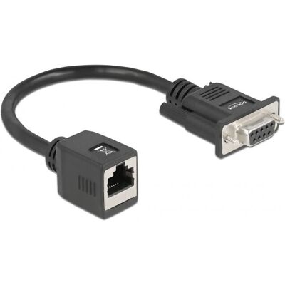 DeLOCK Seriel RS-232/422/485 Adapter - Sort - 20cm DeLOCK Seriel RS-232/422/485 Adapter - Sort - 20cm