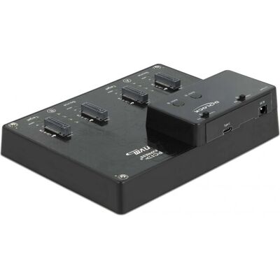 DeLOCK 64124 Storage Drive Docking Station - Black DeLOCK 64124 Storage Drive Docking Station - Black