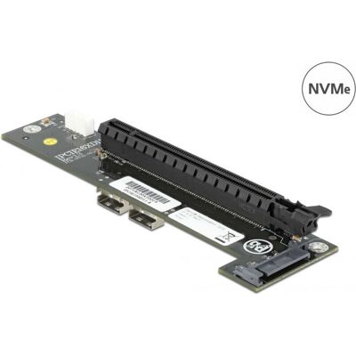 Convertisseur PCIe x16 avec Bifurcation DeLOCK - Carte Interface - Publicité Convertisseur PCIe x16 avec Bifurcation DeLOCK - Carte Interface - Publicité