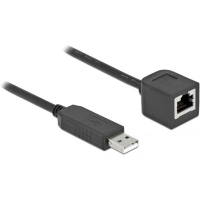 DeLock 64164 Serielles Kabel - USB 2.0 zu RS-232, Schwarz DeLock 64164 Serielles Kabel - USB 2.0 zu RS-232, Schwarz
