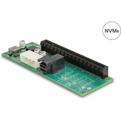 DeLock 64173 PCIe 4.0 x16 U.2 Schnittstellenkarte DeLock 64173 PCIe 4.0 x16 U.2 Schnittstellenkarte