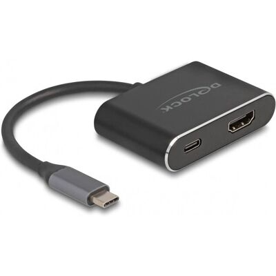 DeLOCK USB-C zu HDMI Adapter - 8K 60Hz - Schwarz DeLOCK USB-C zu HDMI Adapter - 8K 60Hz - Schwarz