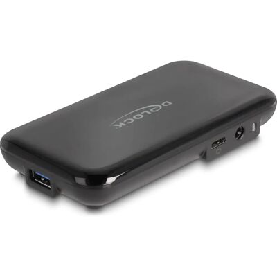 Hub USB DeLOCK - 7 Ports, USB 3.2 Gen 2, Noir - Publicité Hub USB DeLOCK - 7 Ports, USB 3.2 Gen 2, Noir - Publicité