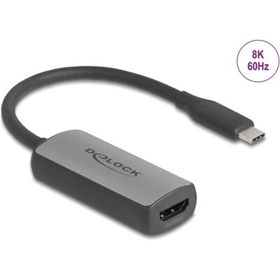 DeLOCK 64264 USB-C HDMI Adapter - 8K Tragbarer Video-Adapter DeLOCK 64264 USB-C HDMI Adapter - 8K Tragbarer Video-Adapter