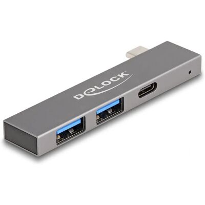 DeLOCK 64275 Dock pour ordinateur portable - 3 USB Ports, Gris - Publicité DeLOCK 64275 Dock pour ordinateur portable - 3 USB Ports, Gris - Publicité