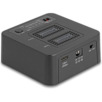 DeLOCK 64300 Speicher-Station - USB 3.2 Gen 2, Schwarz DeLOCK 64300 Speicher-Station - USB 3.2 Gen 2, Schwarz