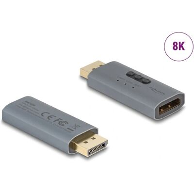 DeLOCK 64328 Kabel-Adapter - DisplayPort - Anthrazit DeLOCK 64328 Kabel-Adapter - DisplayPort - Anthrazit
